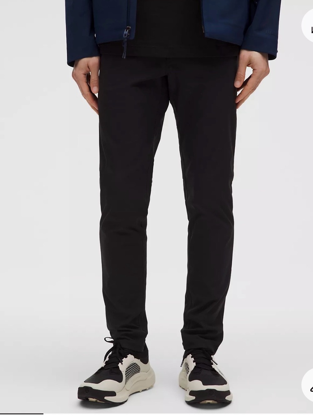 3 Pants -lululemon athletica Men's Black Slim Chinos - All three are size 31x32